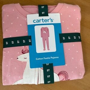 Carter's Pink Unicorn Cotton Pajama Set